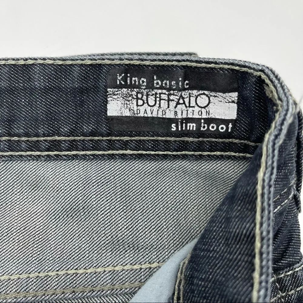 BUFFALO David Bitton King Basic Slim Boot Jean 40 - Picture 15 of 16